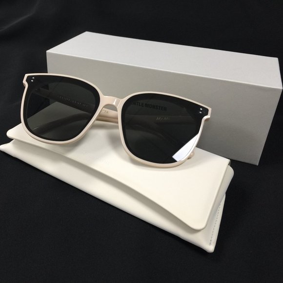 New Gentle Monster Flatba “My Ma” Cream Sunglasses main image 8